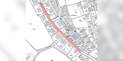 Die Hauptstrasse in Rieden wird saniert.