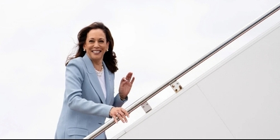 Will hoch hinaus: Kamala Harris fordert Donald Trump heraus.