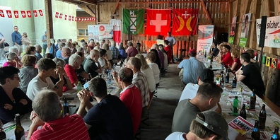 «Full house» an der Bundesfeier in Schmerikon.