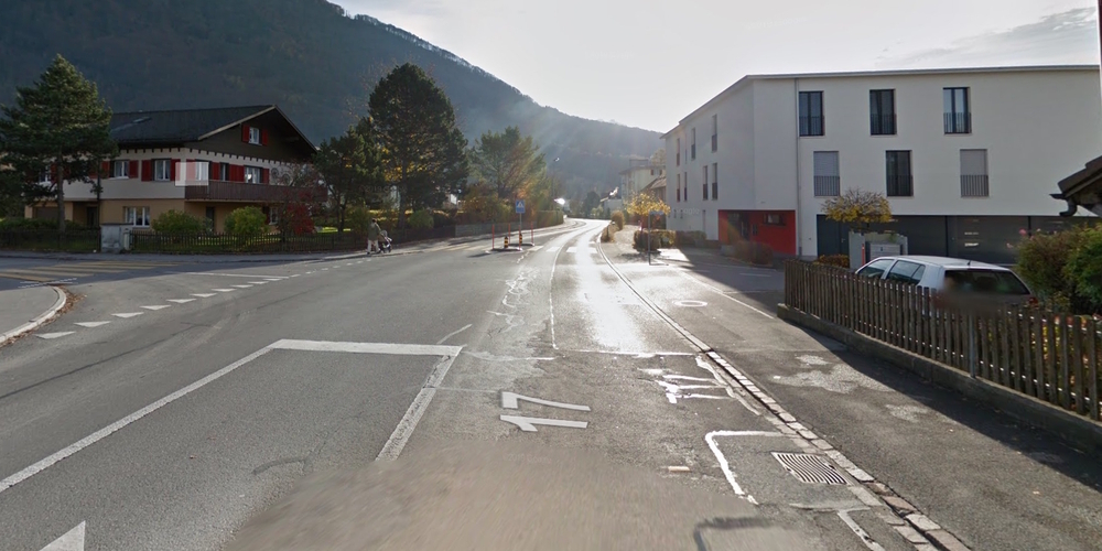 Die Ziegelbrückstrasse bei der Kreuzung mit Faad und der Escherstrasse. (Archivbild)