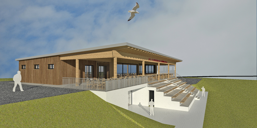 Das alte Clubhaus beim Sportplatz Weni in Feusisberg soll nicht mehr saniert werden. Stattdessen ist ein Neubau geplant.