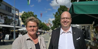 Der Wahlstab der SVP Stadt Wil portiert Ursula Egli als Stadträtin (bisher) und Andreas Hüssy als Stadtpräsident (neu).