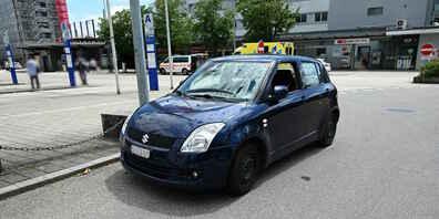 Es entstand Sachschaden von rund 2'000 Franken.