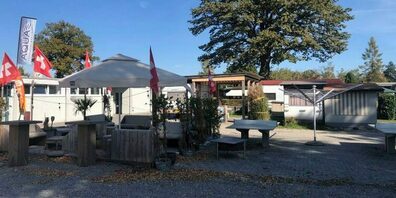 Schon bald steigt hier eine grosse Party