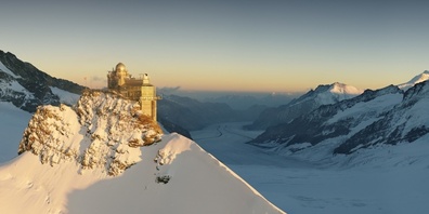 In der hochalpinen Forschungsstation Jungfraujoch des «Integrated Carbon Observation System» (ICOS) haben Empa-Wissenschaftler atmosphärische Messungen von HFCKW durchgeführt. 