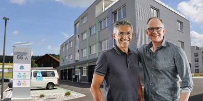 Seit 25 Jahren ein starkes Team: Ardian Kastrati und Michel Bronner (v.l.).