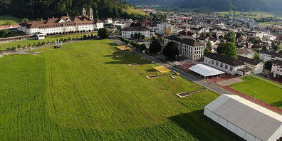 Bald wird es in Einsiedeln nicht mehr leer sein. Rund 5000 Turnerinnen und Turner werden am KTF24 erwartet. 