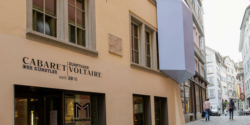 Letzte Woche wurden mehrere Galerien und das Cabaret Voltaire mit anti-israelischen Parolen beschmiert. Der Zürcher Stadtrat verurteilt die Taten scharf. (Archivbild)