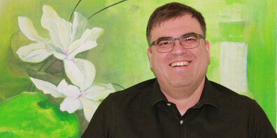 Adrian Fuchs, Leiter Pflege und Betreuung im Grüneck.