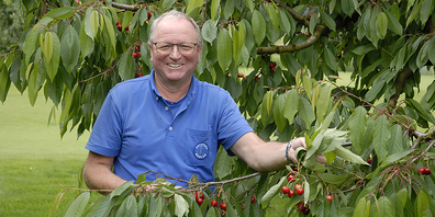 Greenkeeper und Landwirt Martin Bisig.