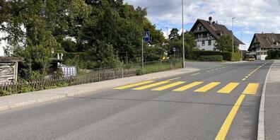 Ein E-Bike-Fahrer hat auf einem Fussgängerstreifen in Hausen am Albis eine 45-jährige Frau angefahren.