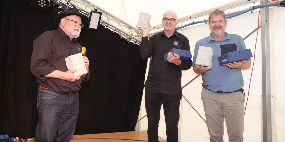 Drei langjährige Vorstandsmitglieder treten zurück (von links): Peter Federer, Urs Spirig, Andy Fehr