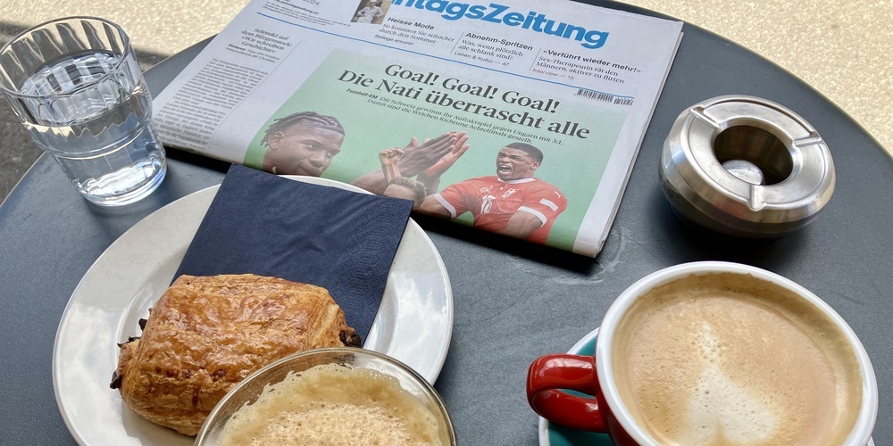 Was ist schöner, als am Sonntag beim Kaffee in Erinnerungen an den Nati-Sieg zu schwelgen?