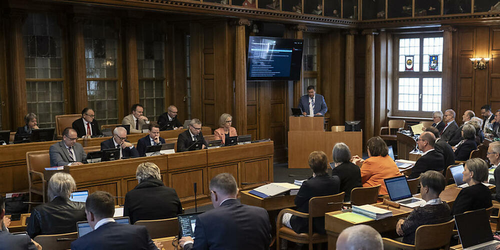 Blick in den Ausserrhoder Kantonsrat. An der Sitzung am 17. Juni wurde Walter Raschle zum neuen Präsidenten des Kantonsrats gewählt. (Archivbild)