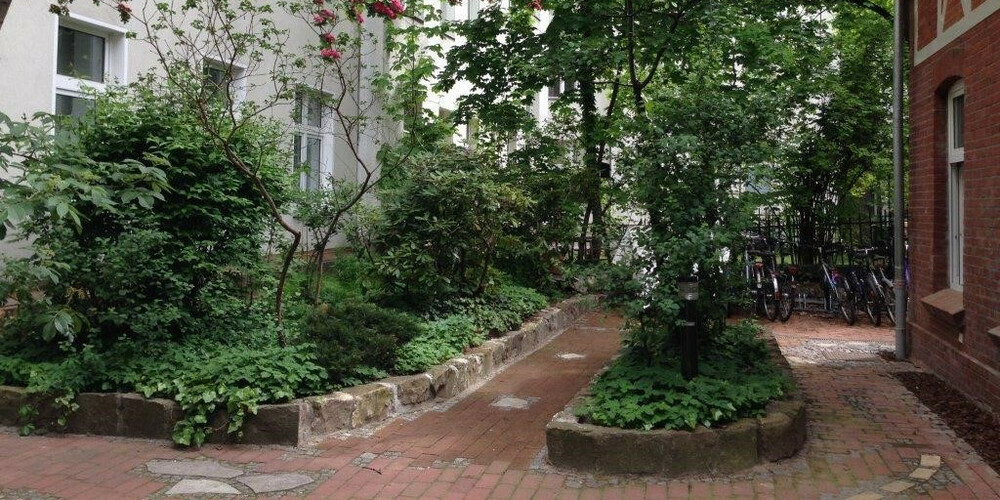 Ein Atelier in Berlin (Backsteingebäude) steht ab nächstem Jahr St.Galler Künstlern zur Verfügung.