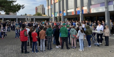 Hirschberg Schulhaus in Gossau.