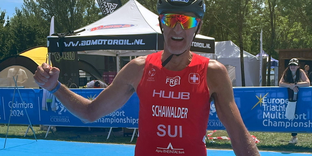Alexander Schawalder nach seinem vierten EM-Sieg.