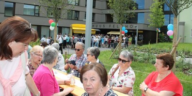 Das Interesse am erweiterten Huus Feldhof war den ganzen Tag riesig