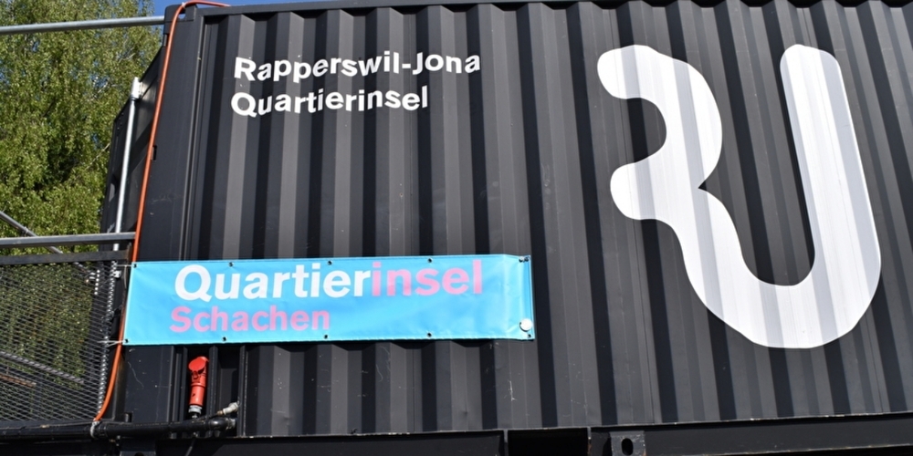 Anwohner und Einwohner von Rapperswil-Jona können ein letztes die Quartierinsel im Joner Schachen erleben.