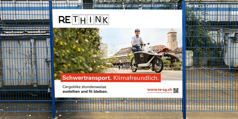 Auf die Kampagne wird mit Plakaten aufmerksam gemacht.