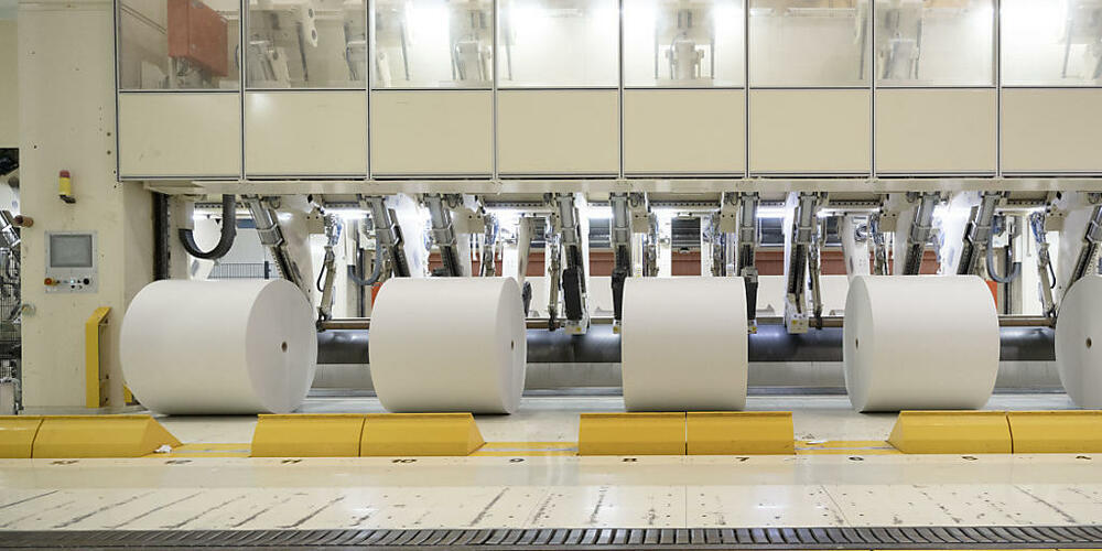 CPH hat die Papierproduktion in ein eigenständiges Unternehmen, in die Perlen Industrieholding, ausgelagert. (Archivaufnahme)