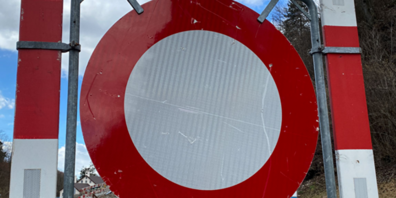 Wegen Bauarbeiten bleibt der Riet-Parkplatz teils unzugänglich.