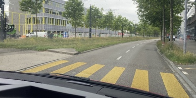 Hier soll bald Tempo 30 gelten. Die SVP kündigte einen Rekurs an, liess es dann aber bleiben. 