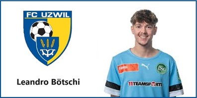 Willkommen beim FC Uzwil, Leandro Bötschi!