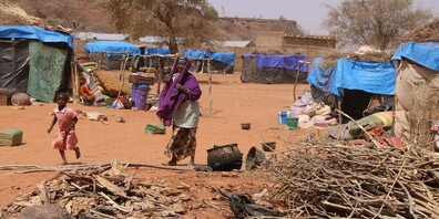 Ein Lager für Flüchtlinge in Kaya, Burkina Faso