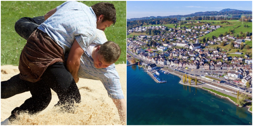 Das kantonale Schwingfest 2026 kommt nach Schmerikon. (Symbolbild)