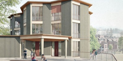 Im Herbst 2027 könnten Kinder und Betreuer in den Neubau der Tagesbetreuung einziehen