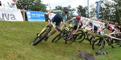 Das Rennen der Bike World Race Series in Uster 2024.