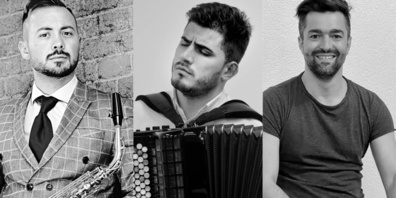 Das Trio Seraroma spielt vor allem Melodien aus Osteuropa.