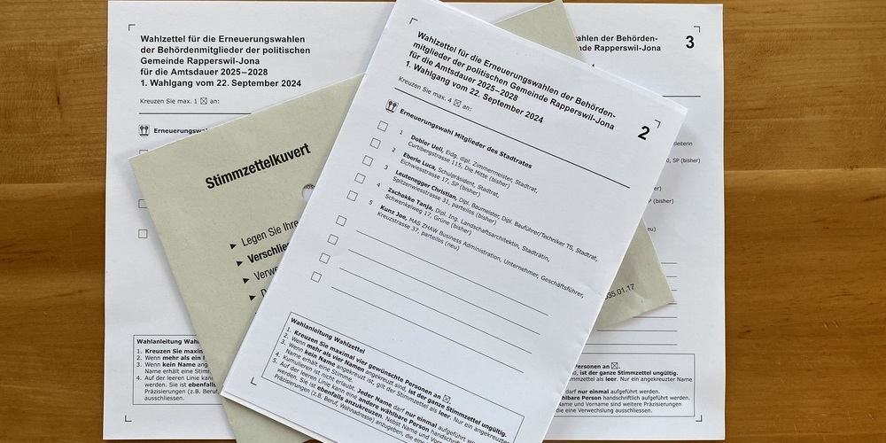 Bis am 22. September müssen Sie gestimmt haben. Bringen Sie Ihr Stimmcouvert bald zur Post!
