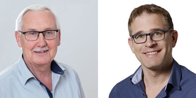 Mario Grob (Bild rechts) wurde von der FDP zu ihrem Kandidaten gemacht,