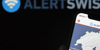 Für seine Warnung benutzte der Kanton Zürich die Handy-Applikation Alertswiss. (Archivbild)