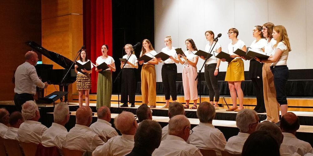 Die Frauenstimmen am Gesangsfest in Gossau 2o22