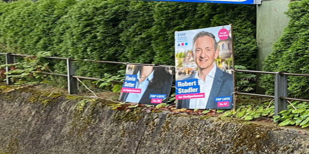 Wer bezahlte diese Wahlplakate? Aarau möchte mehr Transparenz