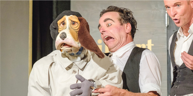 Dominik Rentsch (l.) und Andreas Vettiger reisen als «Gilbert & Oleg» durch die Schweiz.