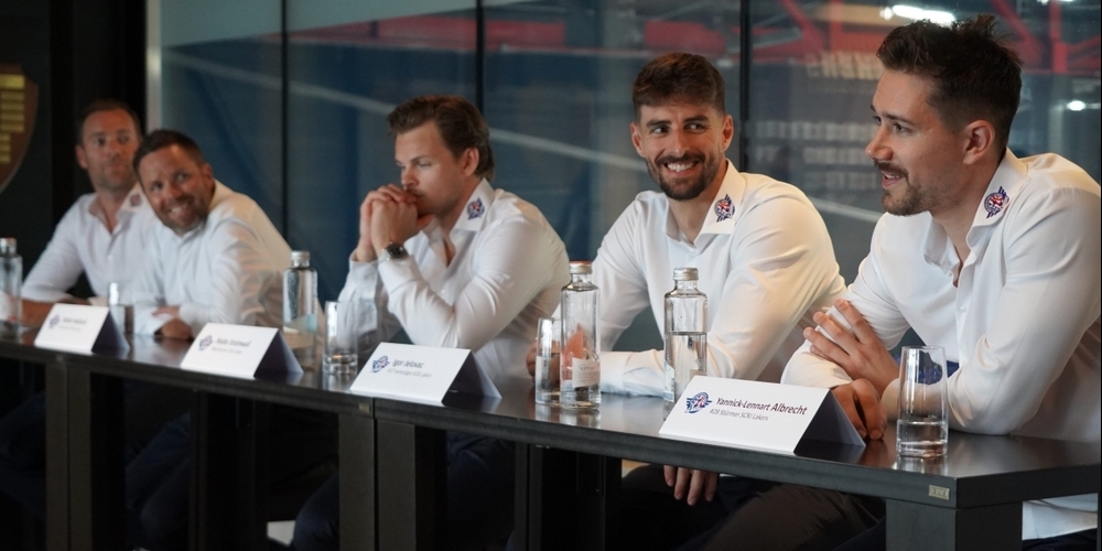 Vorfreude auf die neue Eiszeit: Die Lakers-Protagonisten zwei Wochen vor dem Saisonstart.