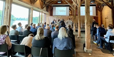 Podiumsdiskussion am Gesundheitsgipfel.
