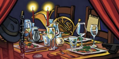 Im Herbst 2024 führt die Bachtelbühne ein Krimi-Dinner auf.