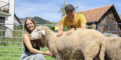 «Die Geschichten unserer Schafe sind so vielfältig wie die Schafe selbst. Denn bei uns werden sie als Individuen wahrgenommen», sagen Larissa und Marco Barresi.