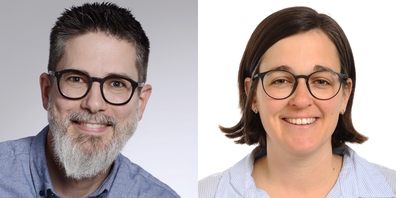 Kandidat Sandro Greuter ergänzt für Leserin Daniela Calörtscher (r.) den Uzner Gemeinderat positiv und steht darum fix auf ihrem Wahlzettel.