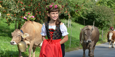 Der Alpabzug ist eines der grossen Highlights des Wyden-Herbst-Markts.