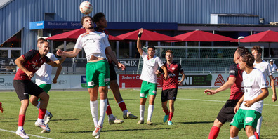 Der FC Kreuzlingen im Heimspiel gegen den starken Zürcher Gegner FC Kosova.