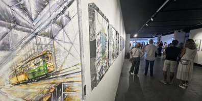 Eine empfehlenswerte Ausstellung des Niederuzwiler Kunstmalers Ruben D Brogna.