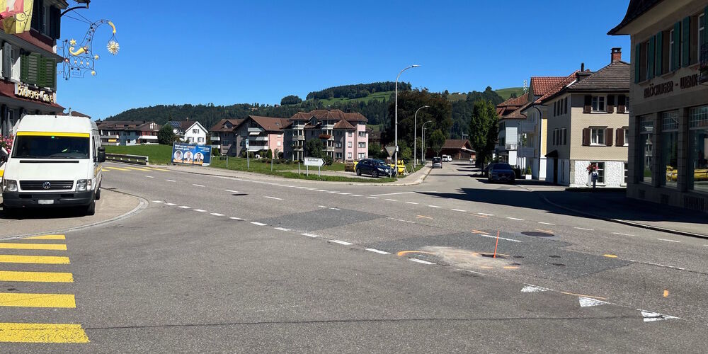 Der Rettungsdienst brachte die Frau ins Spital.