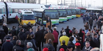 Die Präsentation er Bambus-Flotte war im Dezember 2004 in Kreuzlingen.