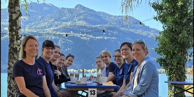 "Herzliche Grüsse von unterwegs am Walensee!"